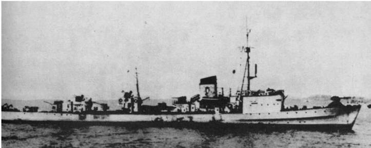 Иллюстрация к книге — Миноносцы и эскортные корабли Германии. 1927-1945 гг. [pic_154.jpg]