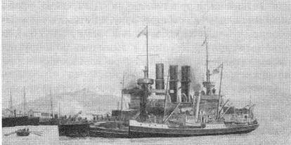 Иллюстрация к книге — На броненосце “Пересвет&quot;. 1903-1905 гг. [img_14.jpg]