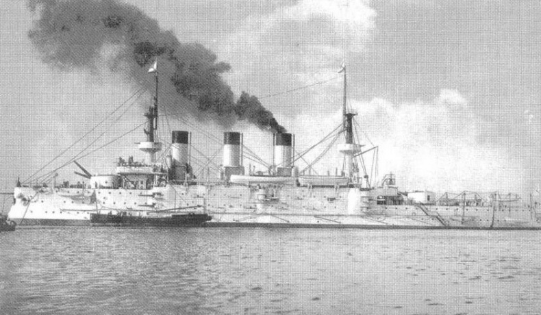 Иллюстрация к книге — На броненосце “Пересвет&quot;. 1903-1905 гг. [img_55.jpg]