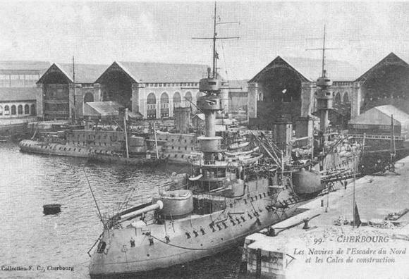 Иллюстрация к книге — Образцовые броненосцы Франции. Часть I. “Жорегибери”. 1891-1934 гг. [img_107.jpg]