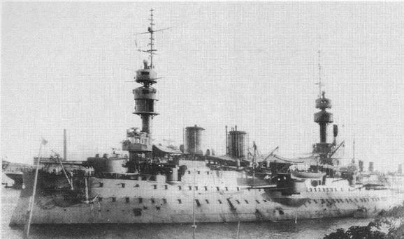 Иллюстрация к книге — Образцовые броненосцы Франции. Часть I. “Жорегибери”. 1891-1934 гг. [img_112.jpg]