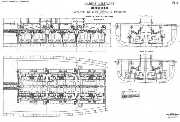 Иллюстрация к книге — Образцовые броненосцы Франции. Часть I. “Жорегибери”. 1891-1934 гг. [img_25.jpg]