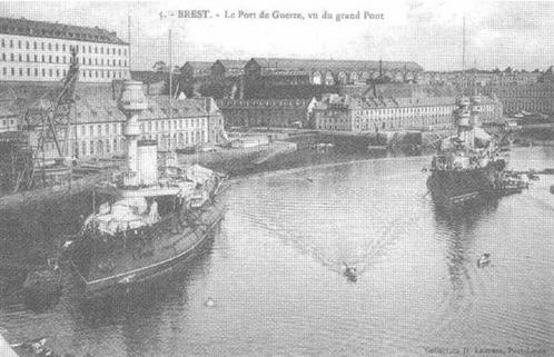 Иллюстрация к книге — Образцовые броненосцы Франции. Часть I. “Жорегибери”. 1891-1934 гг. [img_52.jpg]