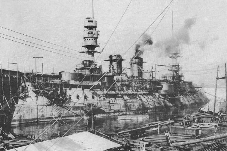 Иллюстрация к книге — Образцовые броненосцы Франции. Часть I. “Жорегибери”. 1891-1934 гг. [img_74.jpg]