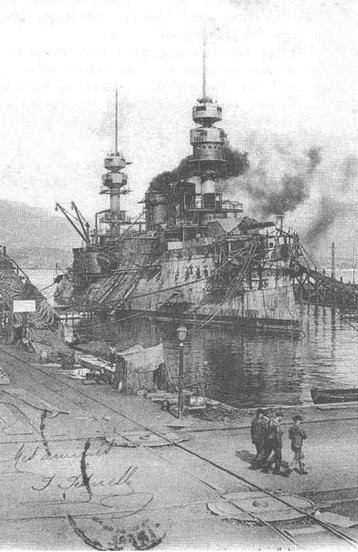 Иллюстрация к книге — Образцовые броненосцы Франции. Часть I. “Жорегибери”. 1891-1934 гг. [img_9.jpg]