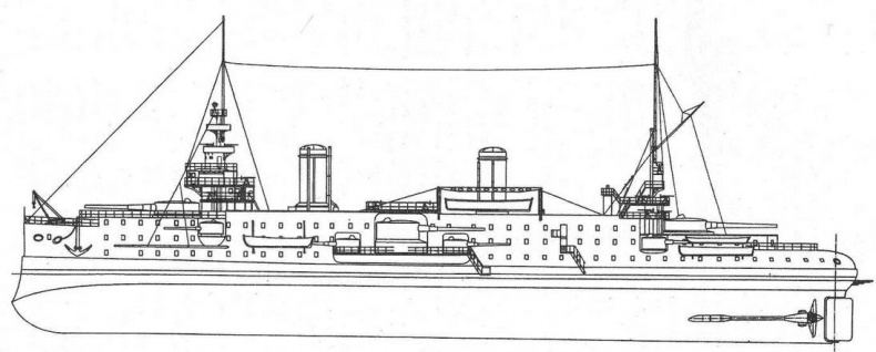 Иллюстрация к книге — Образцовые броненосцы Франции. Часть II. “Карно” (1891-1922) [img_10.jpg]