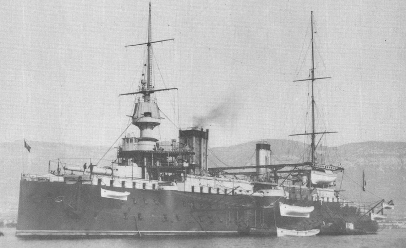 Иллюстрация к книге — Образцовые броненосцы Франции. Часть II. “Карно” (1891-1922) [img_107.jpg]