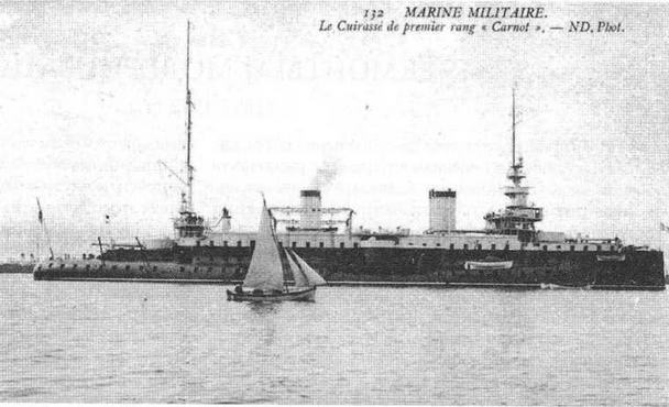Иллюстрация к книге — Образцовые броненосцы Франции. Часть II. “Карно” (1891-1922) [img_28.jpg]