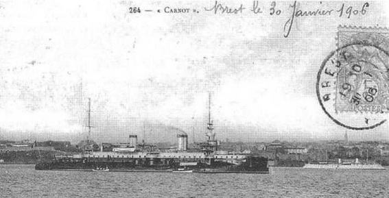 Иллюстрация к книге — Образцовые броненосцы Франции. Часть II. “Карно” (1891-1922) [img_30.jpg]