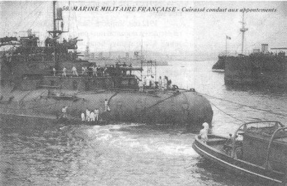 Иллюстрация к книге — Образцовые броненосцы Франции. Часть II. “Карно” (1891-1922) [img_55.jpg]