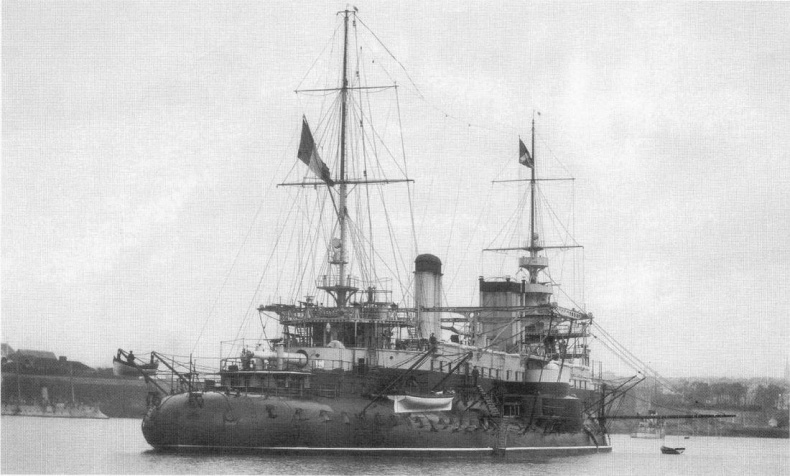 Иллюстрация к книге — Образцовые броненосцы Франции. Часть II. “Карно” (1891-1922) [img_70.jpg]