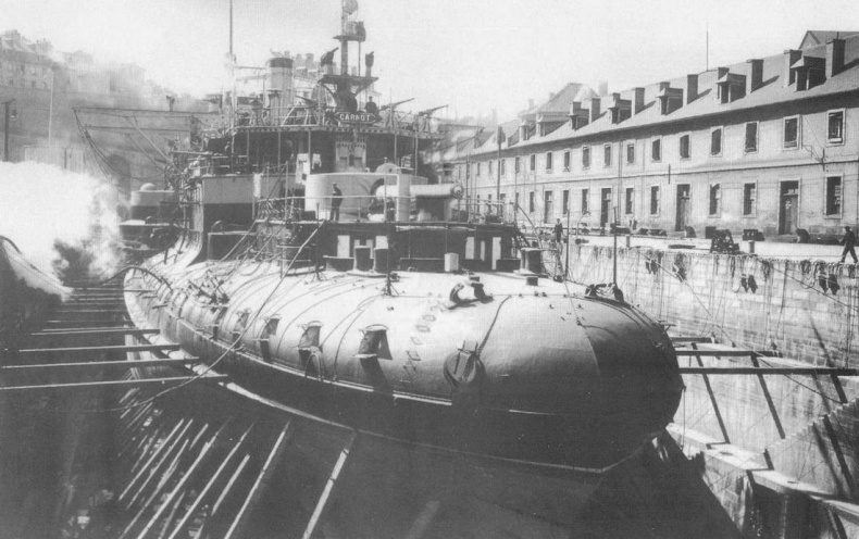 Иллюстрация к книге — Образцовые броненосцы Франции. Часть II. “Карно” (1891-1922) [img_74.jpg]