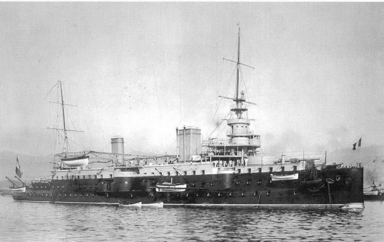 Иллюстрация к книге — Образцовые броненосцы Франции. Часть II. “Карно” (1891-1922) [img_75.jpg]