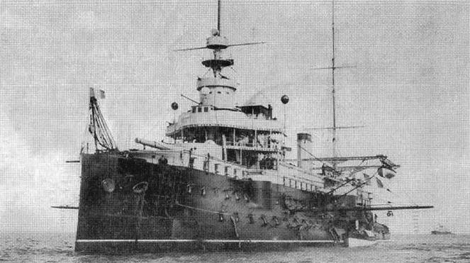 Иллюстрация к книге — Образцовые броненосцы Франции. Часть II. “Карно” (1891-1922) [img_80.jpg]