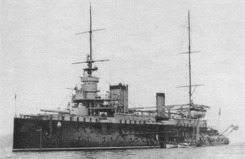 Иллюстрация к книге — Образцовые броненосцы Франции. Часть II. “Карно” (1891-1922) [img_82.jpg]