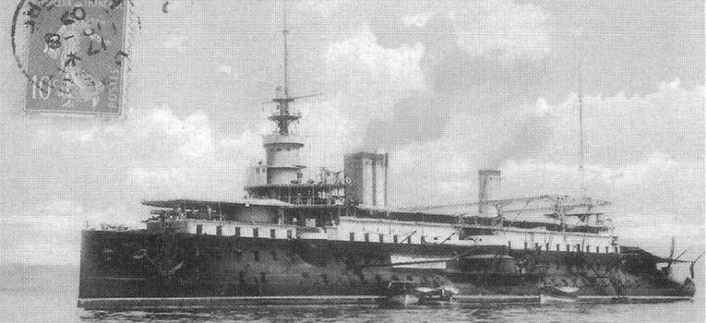 Иллюстрация к книге — Образцовые броненосцы Франции. Часть II. “Карно” (1891-1922) [img_86.jpg]
