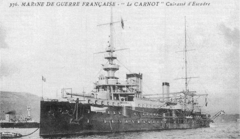 Иллюстрация к книге — Образцовые броненосцы Франции. Часть II. “Карно” (1891-1922) [img_87.jpg]