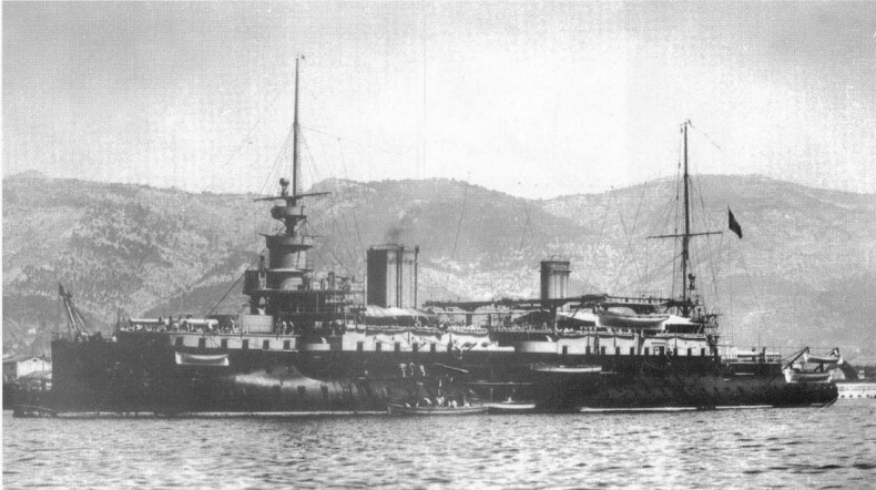 Иллюстрация к книге — Образцовые броненосцы Франции. Часть II. “Карно” (1891-1922) [img_96.jpg]