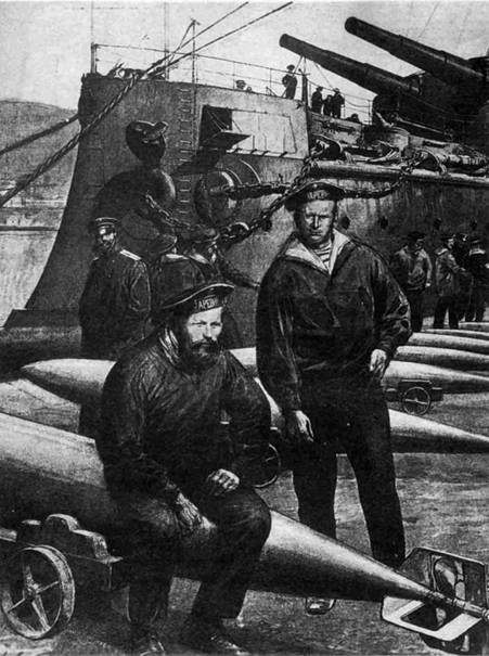 Иллюстрация к книге — “Цесаревич” Часть I. Эскадренный броненосец. 1899-1906 гг. [pic_22.jpg]