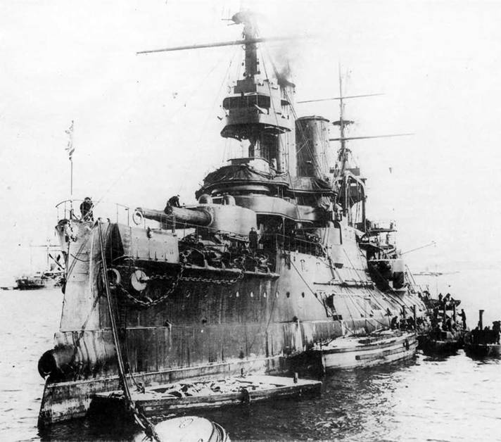 Иллюстрация к книге — “Цесаревич” Часть I. Эскадренный броненосец. 1899-1906 гг. [pic_67.jpg]