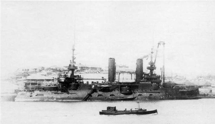 Иллюстрация к книге — “Цесаревич” Часть I. Эскадренный броненосец. 1899-1906 гг. [pic_69.jpg]