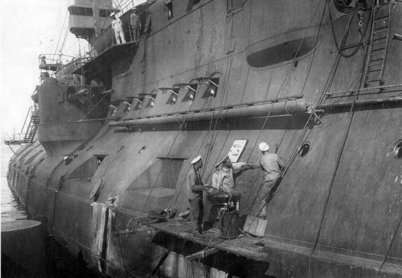 Иллюстрация к книге — “Цесаревич” Часть I. Эскадренный броненосец. 1899-1906 гг. [pic_72.jpg]