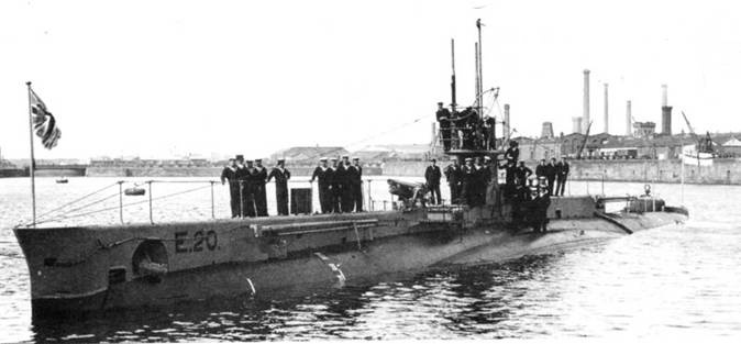 Иллюстрация к книге — Английские подводные лодки типа “Е” в первой мировой войне. 1914-1918 гг. [pic_89.jpg]