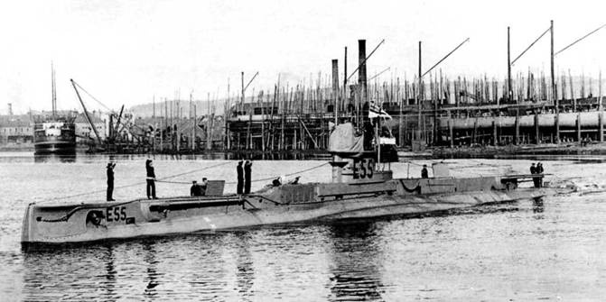 Иллюстрация к книге — Английские подводные лодки типа “Е” в первой мировой войне. 1914-1918 гг. [pic_91.jpg]