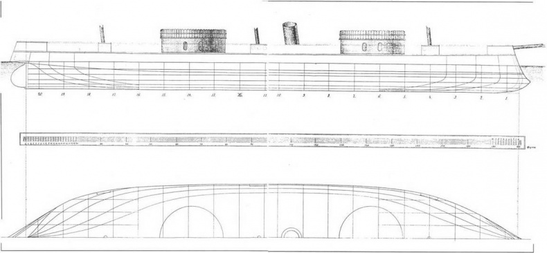 Иллюстрация к книге — Башенные броненосные фрегаты [pic_14.jpg]