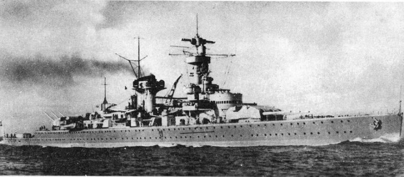 Иллюстрация к книге — Броненосные корабли типа “Дойчланд” [pic_71.jpg]