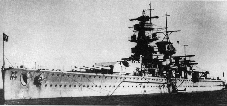 Иллюстрация к книге — Броненосные корабли типа “Дойчланд” [pic_82.jpg]