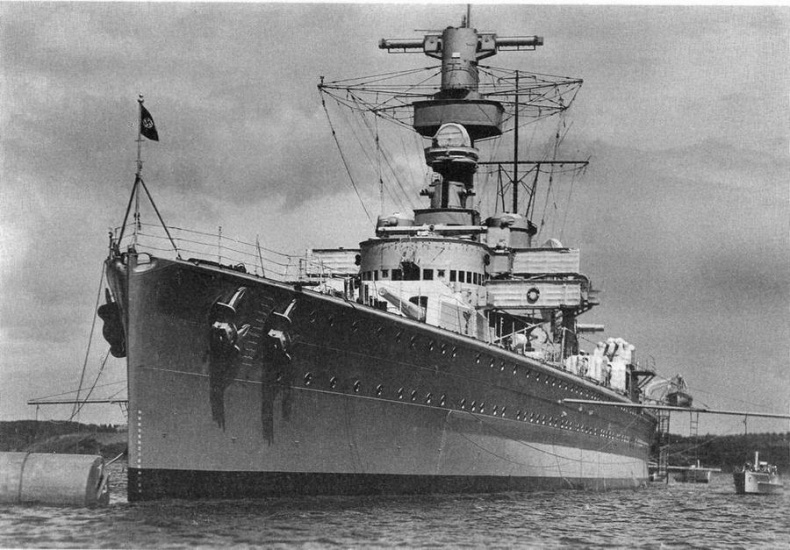 Иллюстрация к книге — Броненосные корабли типа “Дойчланд” [pic_86.jpg]