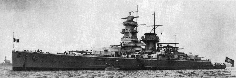 Иллюстрация к книге — Броненосные корабли типа “Дойчланд” [pic_90.jpg]