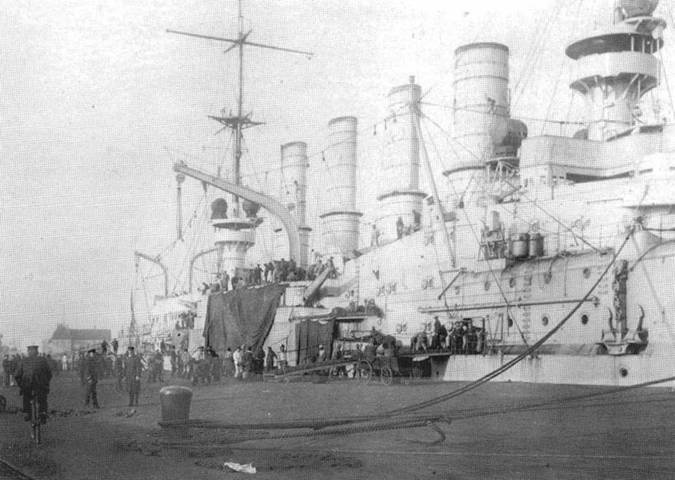 Иллюстрация к книге — Броненосные крейсера “Шарнхорст”, “Гнейзенау” и “Блюхер” (1905-1914) [pic_88.jpg]