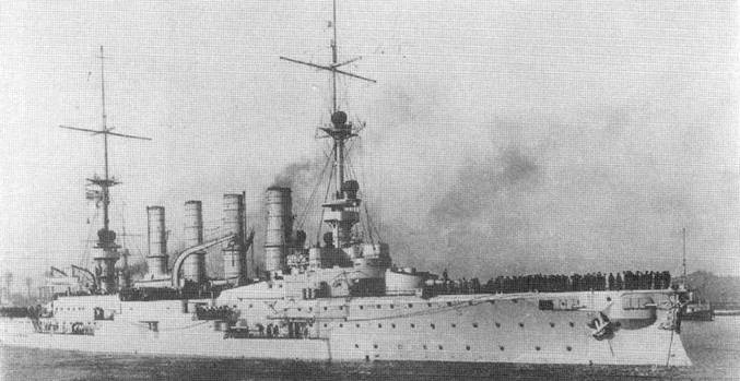 Иллюстрация к книге — Броненосные крейсера “Шарнхорст”, “Гнейзенау” и “Блюхер” (1905-1914) [pic_94.jpg]