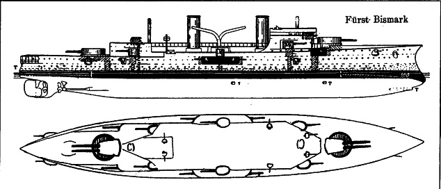 Иллюстрация к книге — Броненосные крейсера Германии. Часть I [i_026.jpg]