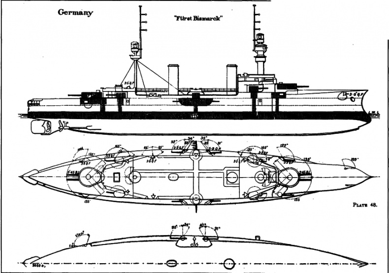 Иллюстрация к книге — Броненосные крейсера Германии. Часть I [i_030.jpg]