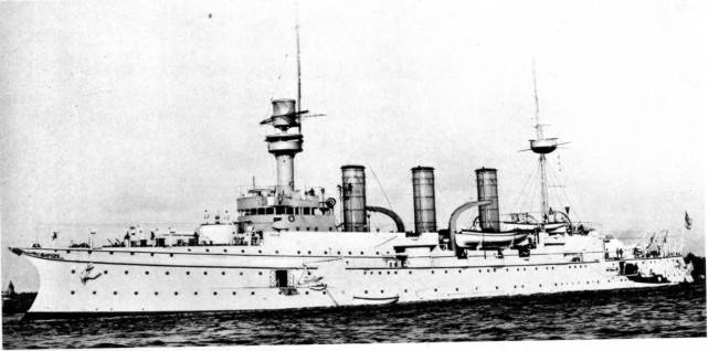 Иллюстрация к книге — Броненосные крейсера Германии. Часть I [i_068.jpg]