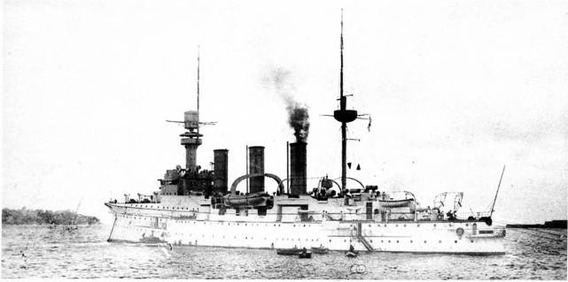 Иллюстрация к книге — Броненосные крейсера Германии. Часть I [i_073.jpg]