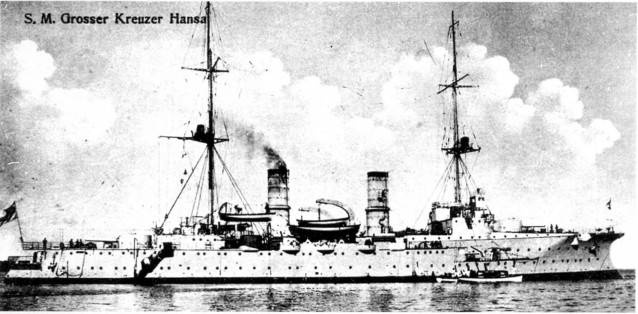 Иллюстрация к книге — Броненосные крейсера Германии. Часть I [i_079.jpg]