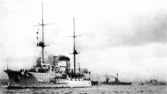Иллюстрация к книге — Броненосные крейсера Германии. Часть I [i_084.jpg]