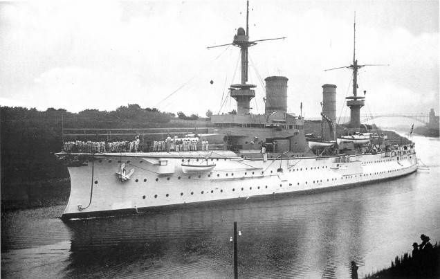 Иллюстрация к книге — Броненосные крейсера Германии. Часть I [i_087.jpg]