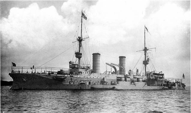 Иллюстрация к книге — Броненосные крейсера Германии. Часть I [i_090.jpg]