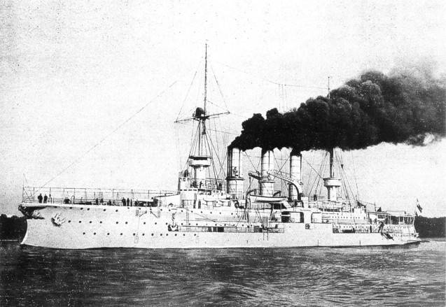 Иллюстрация к книге — Броненосные крейсера Германии. Часть I [i_098.jpg]