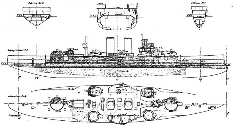 Иллюстрация к книге — Броненосцы Австро-Венгерской империи. Часть II. [pic_31.jpg]
