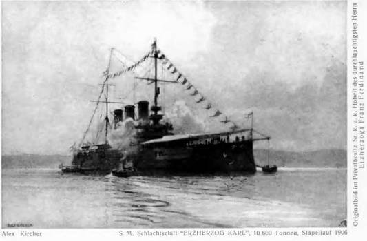 Иллюстрация к книге — Броненосцы Австро-Венгерской империи. Часть II. [pic_71.jpg]