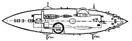 Иллюстрация к книге — Броненосцы Соединенных Штатов Америки &quot;Мэн&quot;, &quot;Техас&quot;, &quot;Индиана&quot;, &quot;Массачусетс&quot;, &quot;Орегон&quot; и &quot;Айова&quot; [pic_10.jpg]