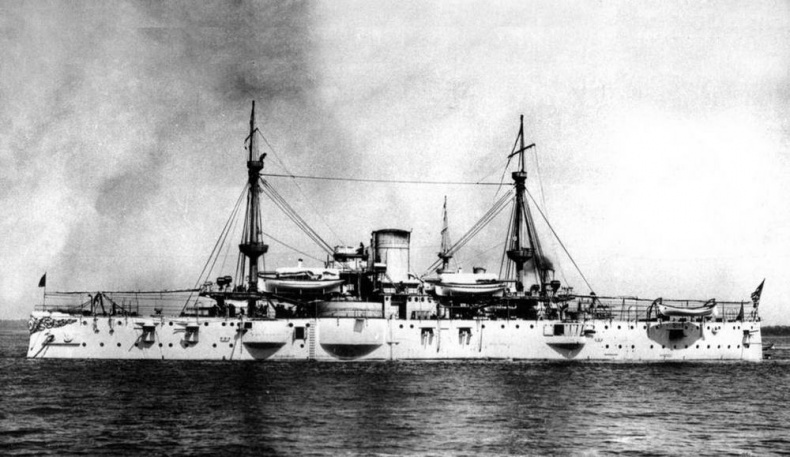 Иллюстрация к книге — Броненосцы Соединенных Штатов Америки &quot;Мэн&quot;, &quot;Техас&quot;, &quot;Индиана&quot;, &quot;Массачусетс&quot;, &quot;Орегон&quot; и &quot;Айова&quot; [pic_103.jpg]