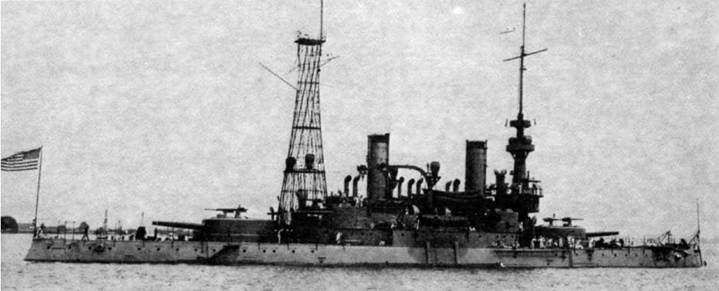 Иллюстрация к книге — Броненосцы Соединенных Штатов Америки &quot;Мэн&quot;, &quot;Техас&quot;, &quot;Индиана&quot;, &quot;Массачусетс&quot;, &quot;Орегон&quot; и &quot;Айова&quot; [pic_34.jpg]