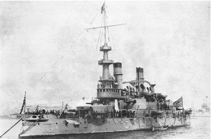 Иллюстрация к книге — Броненосцы Соединенных Штатов Америки &quot;Мэн&quot;, &quot;Техас&quot;, &quot;Индиана&quot;, &quot;Массачусетс&quot;, &quot;Орегон&quot; и &quot;Айова&quot; [pic_88.jpg]